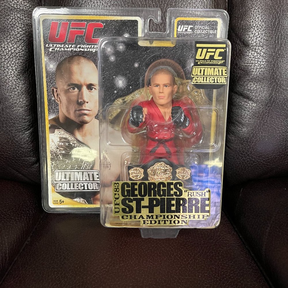 Georges St-Pierre GSP UFC Ultimate Collector Series 8 Action Figure Brand New
